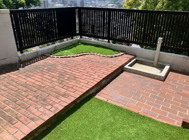 長ノ木戸建の庭