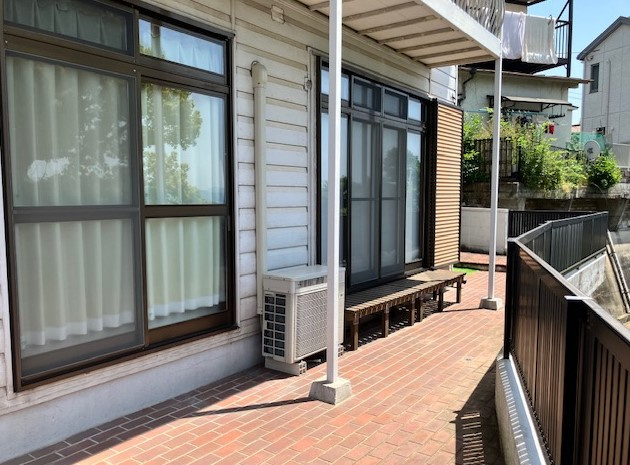 長ノ木戸建のバルコニー