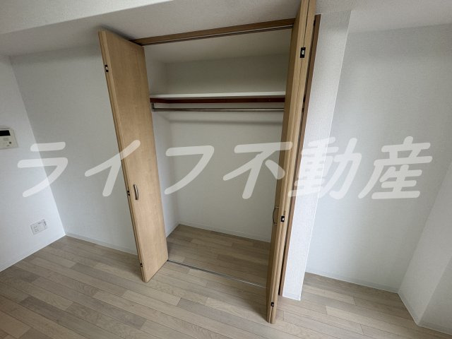 ルミエール大今里の収納|専用の収納スペースです