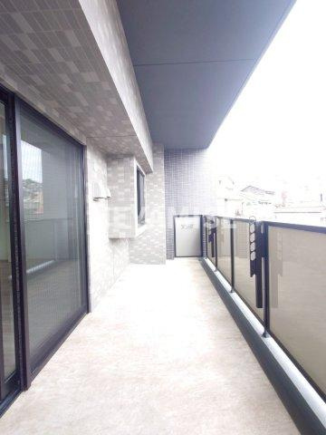 アクタス籠町グランミライのバルコニー