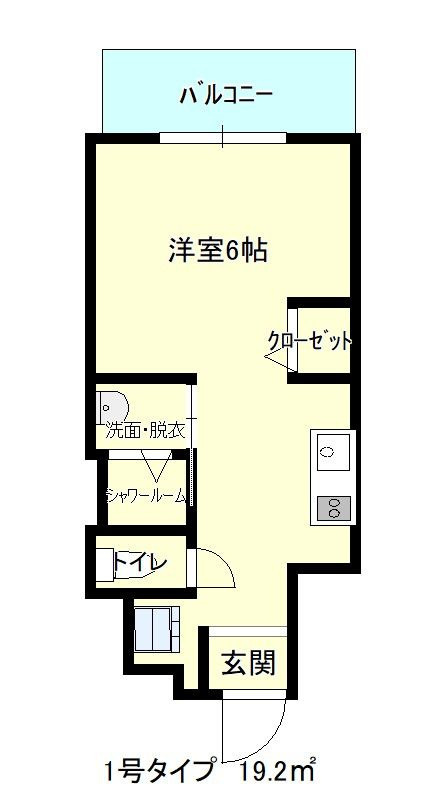 modern palazzo大手門IIの間取り