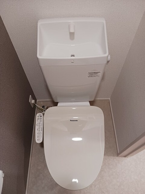 【独立洗面台】 | ラ　クラルテ　ｂ | 広い洗面スペース