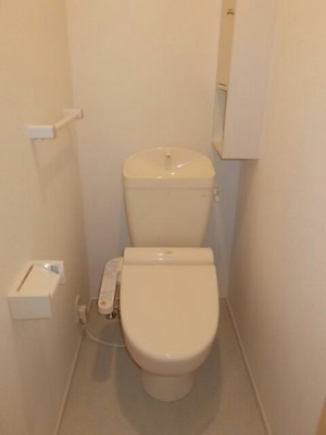 【トイレ】 | アルカンシエルⅡ | 落ち着いたトイレです