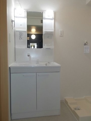 【洗面所】 | アルカンシエルⅡ | 使いやすい洗面所です