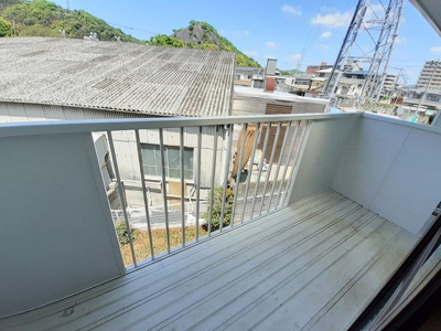 【バルコニー】 | グリーンコーポ中塚 | 陽当たり良好なバルコニーです