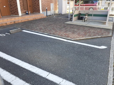 【駐車場】 | モーニンググローリーⅡ | カースペースがあります