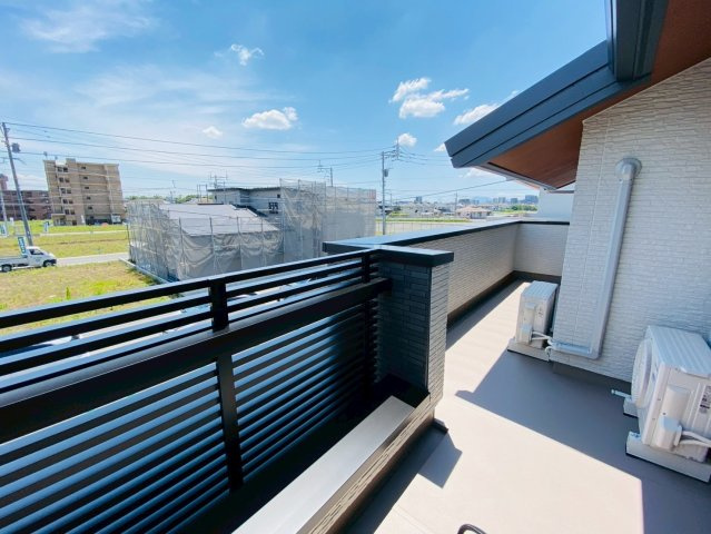 菊陽町/原水13号地のバルコニー
