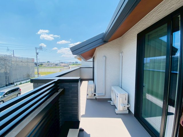 菊陽町/原水13号地のバルコニー