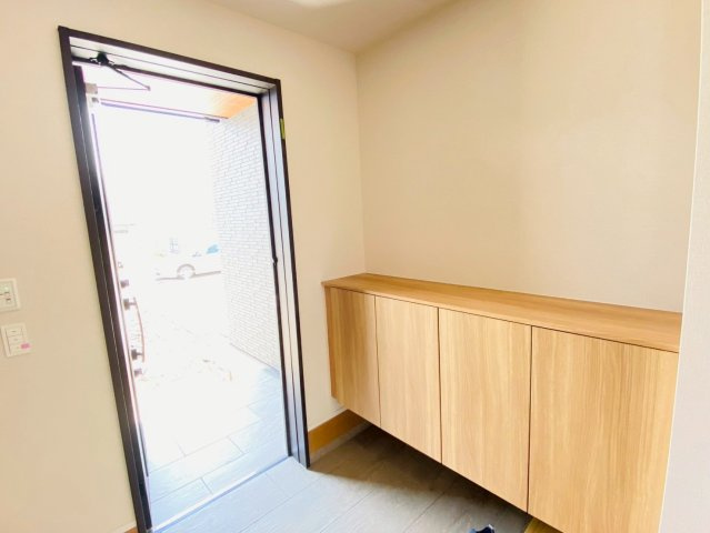 菊陽町/原水13号地の玄関