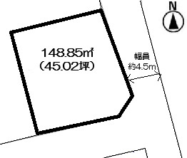 【区画図】 | 前橋市稲荷新田町中古戸建