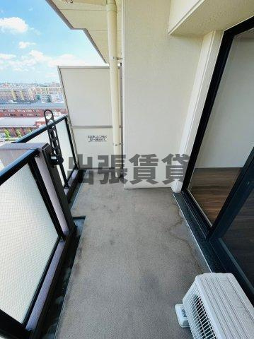 仲介手数料0円リバーコート砂田橋Ⅰのバルコニー