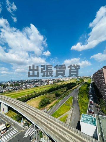 仲介手数料0円リバーコート砂田橋Ⅰのバルコニー