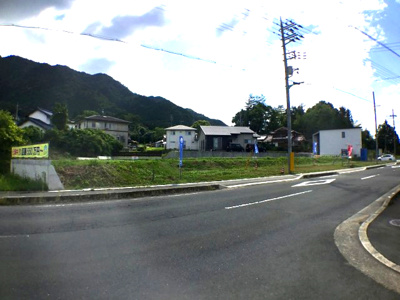 【前面道路含む現地写真】 | 春日町平松分譲地
