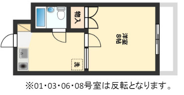 大津市一里山４丁目の店舗事務所の間取り