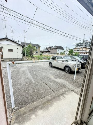 メゾンやまひこCのバルコニー|バルコニー付きです