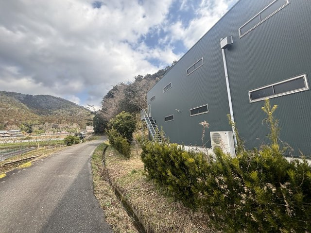 丹波市春日町古河　倉庫　の外観|外はこのようになっています