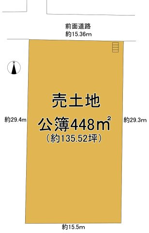 大津市和邇北浜686-32　売土地の土地図