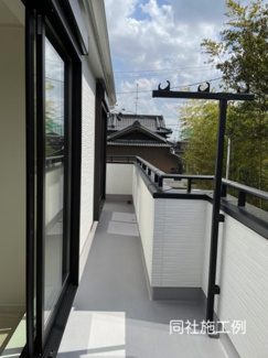 【バルコニー】 | 【名古屋市名東区香流1丁目108−2新築戸建A号棟】✨️仲介手数料無料✨️香流小学校・香流中学校