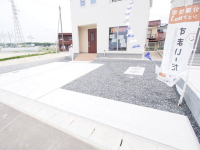 【駐車場】 | Livele Garden.S　郡山市富久山道ノ窪第２　１号棟