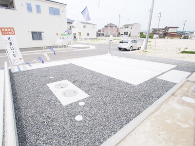 【駐車場】 | Livele Garden.S　郡山市富久山道ノ窪第２　１号棟