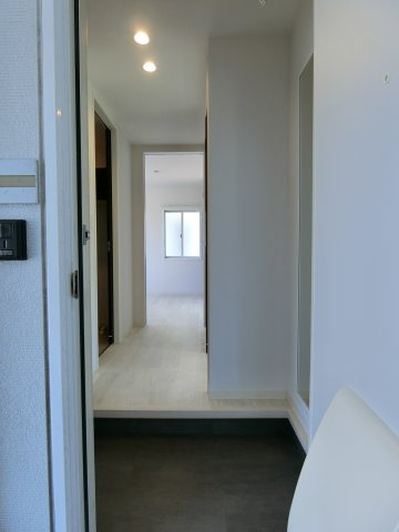 メゾンアムール　D棟の玄関