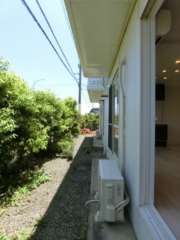 メゾンアムール　D棟のバルコニー