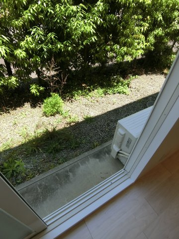 メゾンアムール　D棟の庭