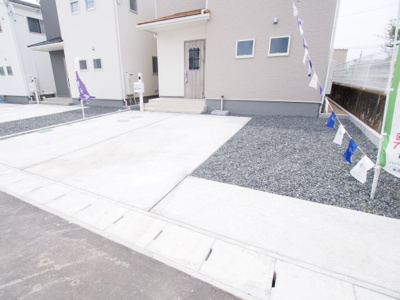【駐車場】 | Livele Garden.S　郡山市富久山道ノ窪第２　６号棟