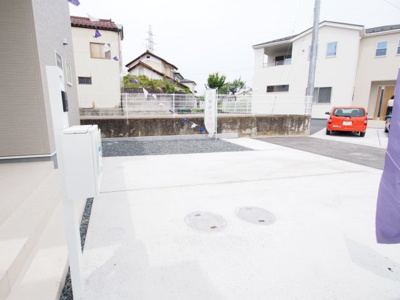 【駐車場】 | Livele Garden.S　郡山市富久山道ノ窪第２　６号棟