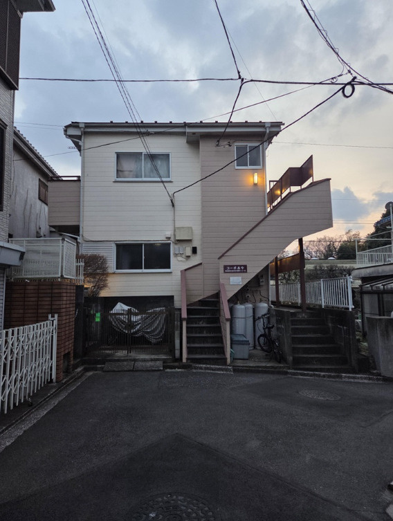 東久留米市浅間町３丁目の一棟アパートの外観