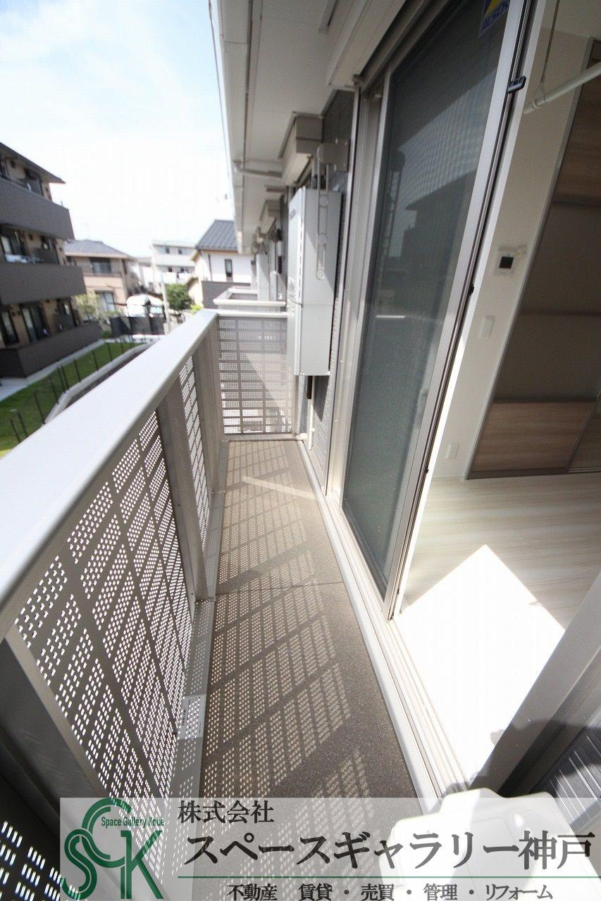 アリヴィラ宮前のバルコニー|※お部屋により仕様が異なる場合があります。