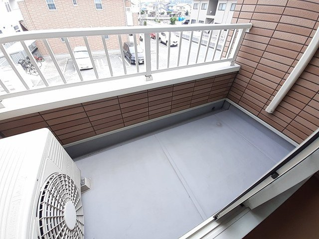 ソレイユ　Ⅱ番館のバルコニー