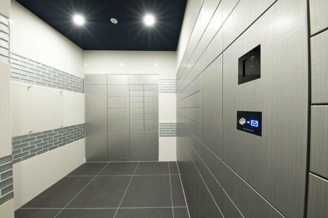 川崎市多摩区宿河原３丁目の賃貸マンションのエントランス