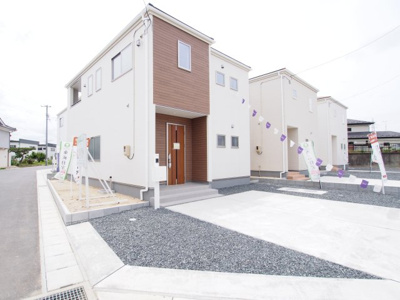 【外観】 | Livele Garden.S　郡山市富久山道ノ窪第２　１０号棟