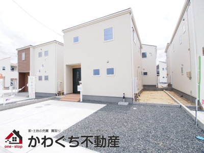 【外観】 | Livele Garden.S　郡山市富久山道ノ窪第２　１１号棟 | ★内覧予約で新米2kg★