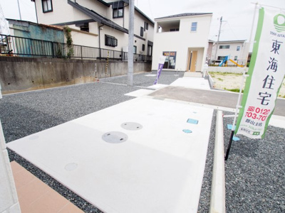 【駐車場】 | Livele Garden.S　郡山市富久山道ノ窪第２　１２号棟