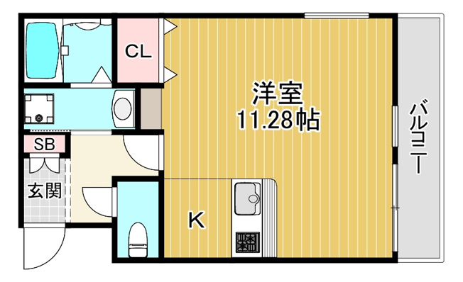 【間取り】 | ヴィクトワール放出