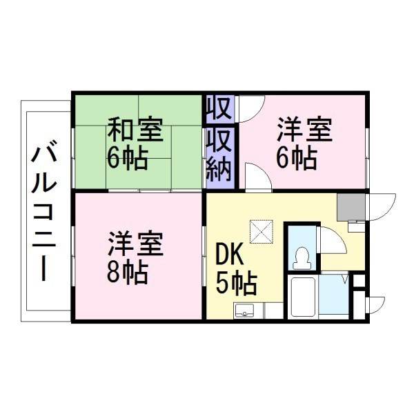 ビブレサカンダの間取り