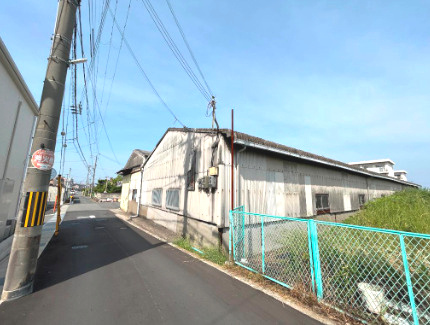 泉佐野市鶴原　貸倉庫の外観