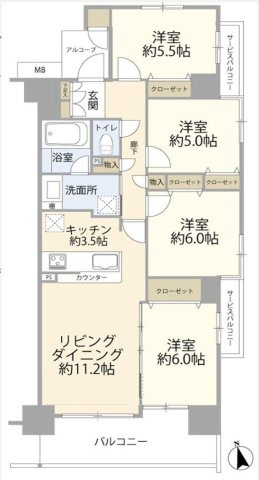 立川市錦町６丁目の中古マンション
