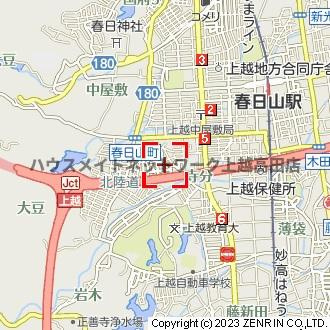 ヴューライラックの地図|位置図