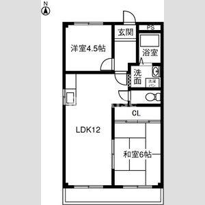 メゾンカーサの間取り