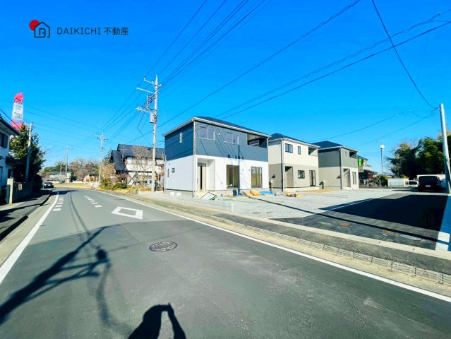 【前面道路含む現地写真】 | 吉見町東野第21　CRADLE GARDEN　新築戸建　全1棟　1号棟