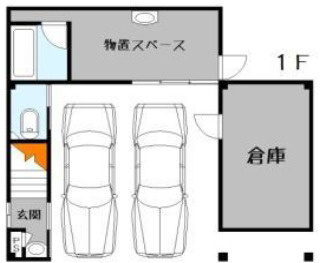 大津市石山寺４丁目の店舗の間取り
