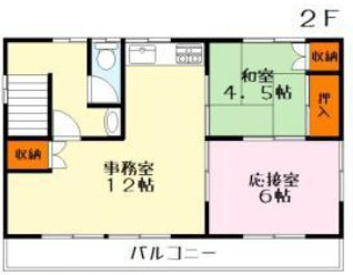 大津市石山寺４丁目の店舗の間取り