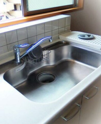 【キッチン】 | コートアダージオA棟 | お料理はかどるガス3口キッチン