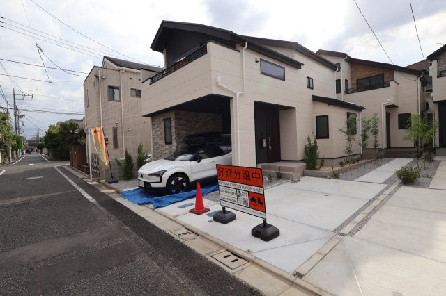 《仲介手数料無料》練馬区早宮４丁目29-14(3号棟)新築一戸建てケイアイスタイルの外観|撮影日 2025年9月19日 15:00 曇り