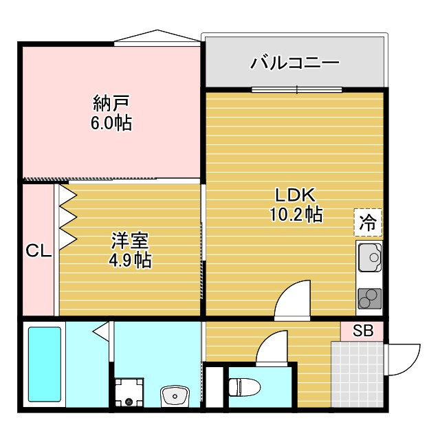 ボヌール緑地公園の間取り