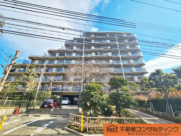 サンハイツ灘の外観|JR六甲道駅も徒歩圏内の好立地