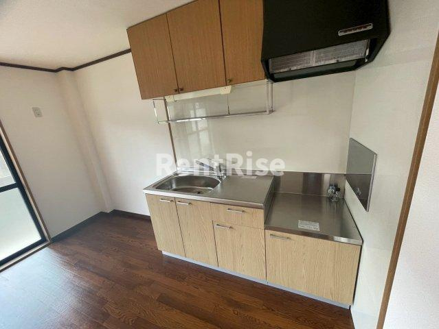 西里ハイツＢのバルコニー